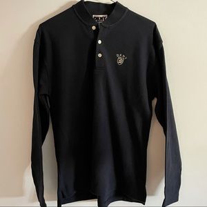 Vintage DKNY jeans long sleeved Henley shirt